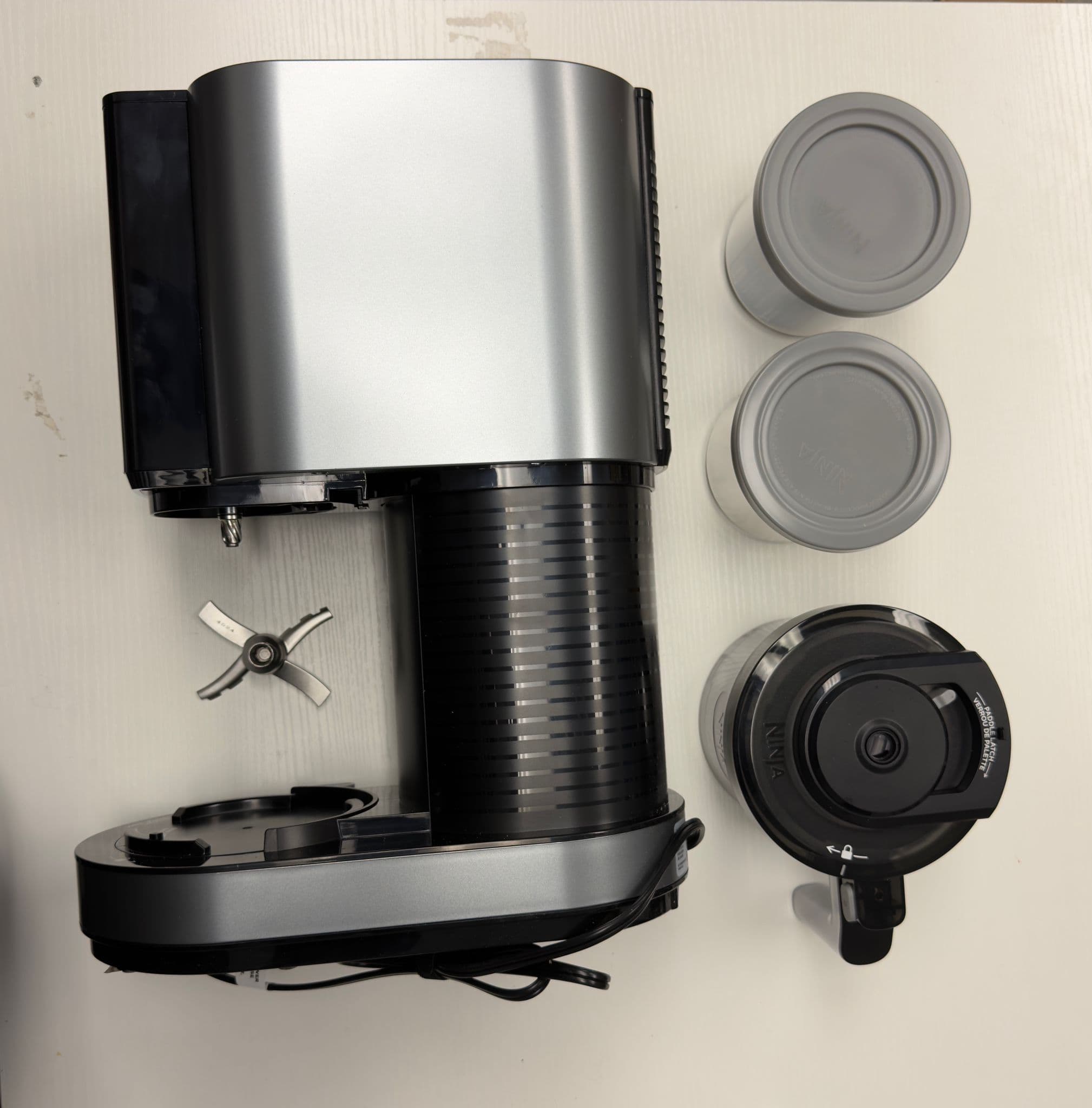ULN - Ice Cream Maker - Ninja 7 One-Touch Programs 8