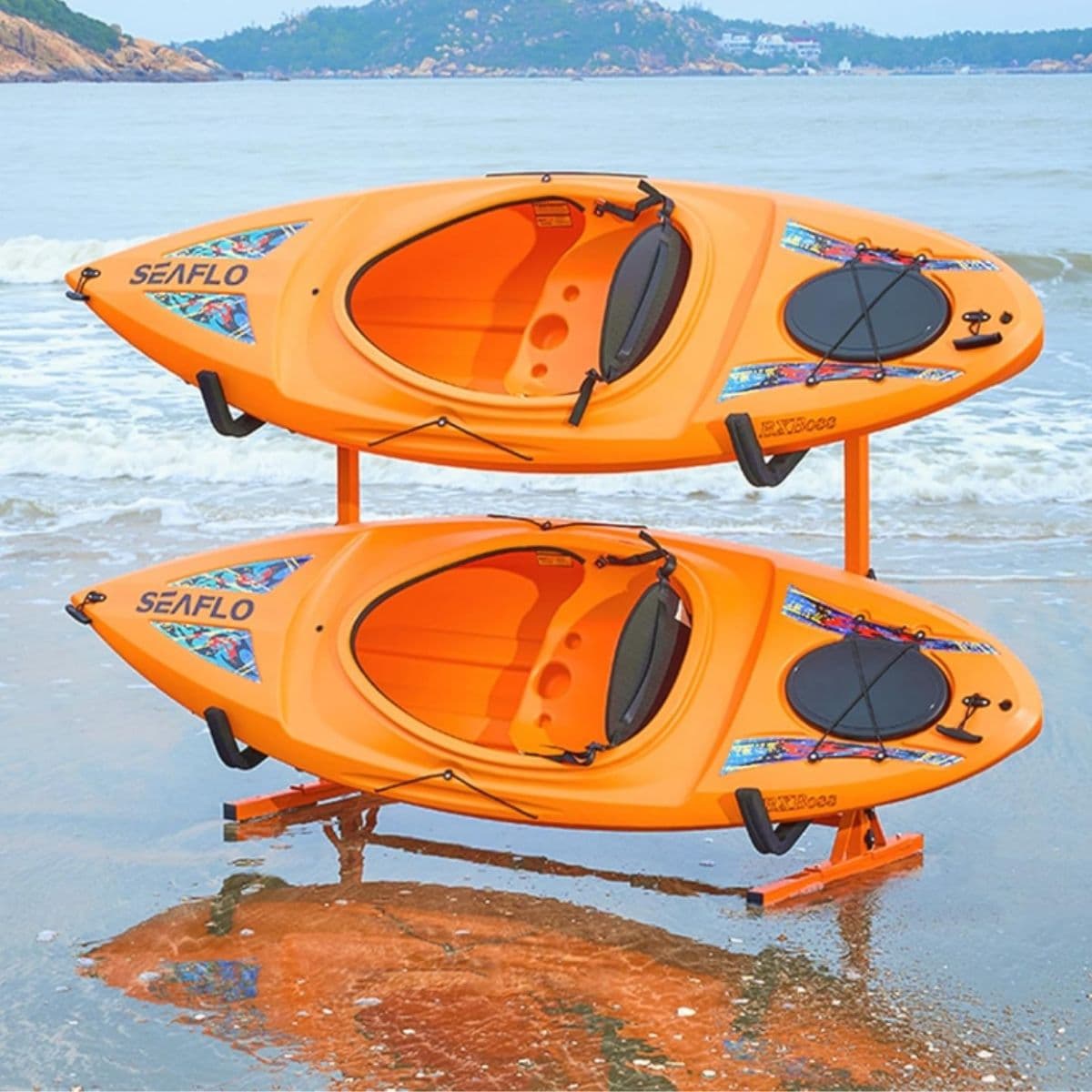New - Freestanding Kayak Storage Rack - Vevor 3